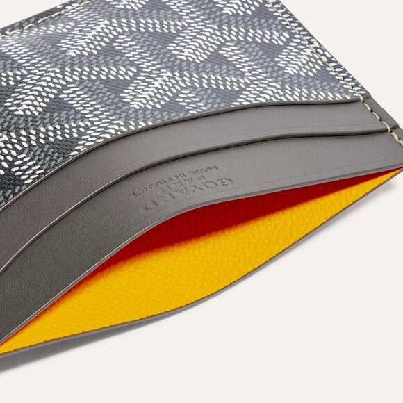 NWT🖤GOYARD🖤Goyardine Saint Sulpice Card Holder - Picture 3 of 15